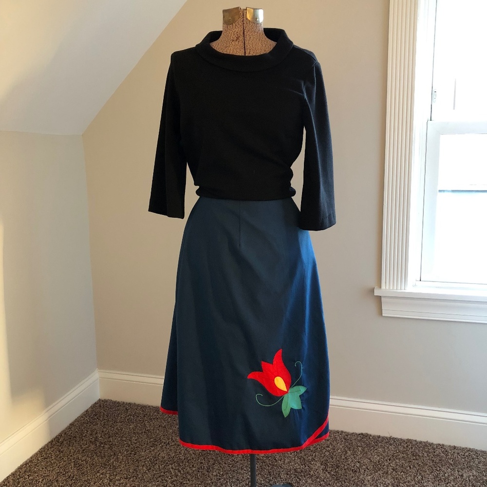 '60s/'70s Beeline Fashions Wrap Skirt